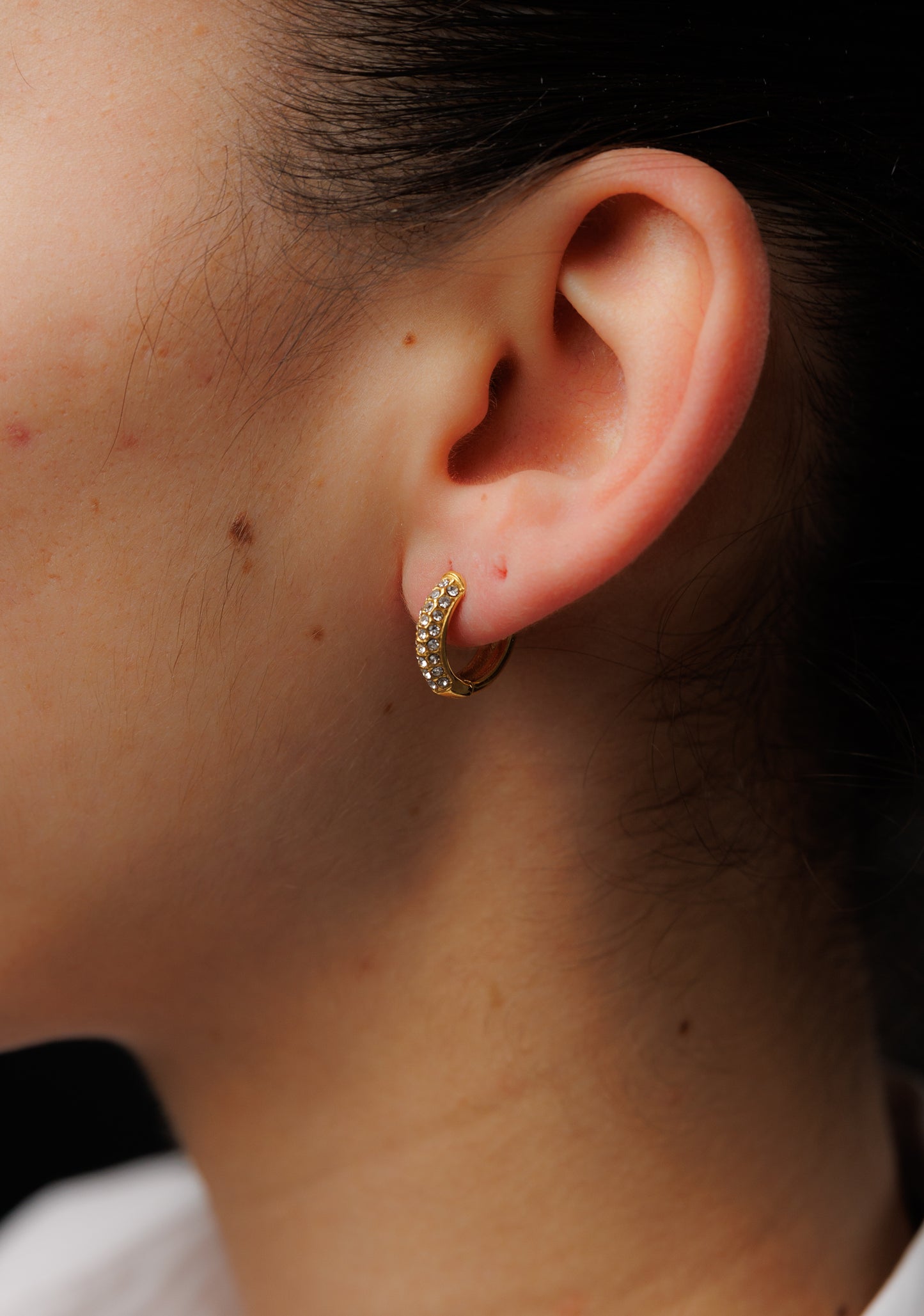 Zircon Loop ear-ring