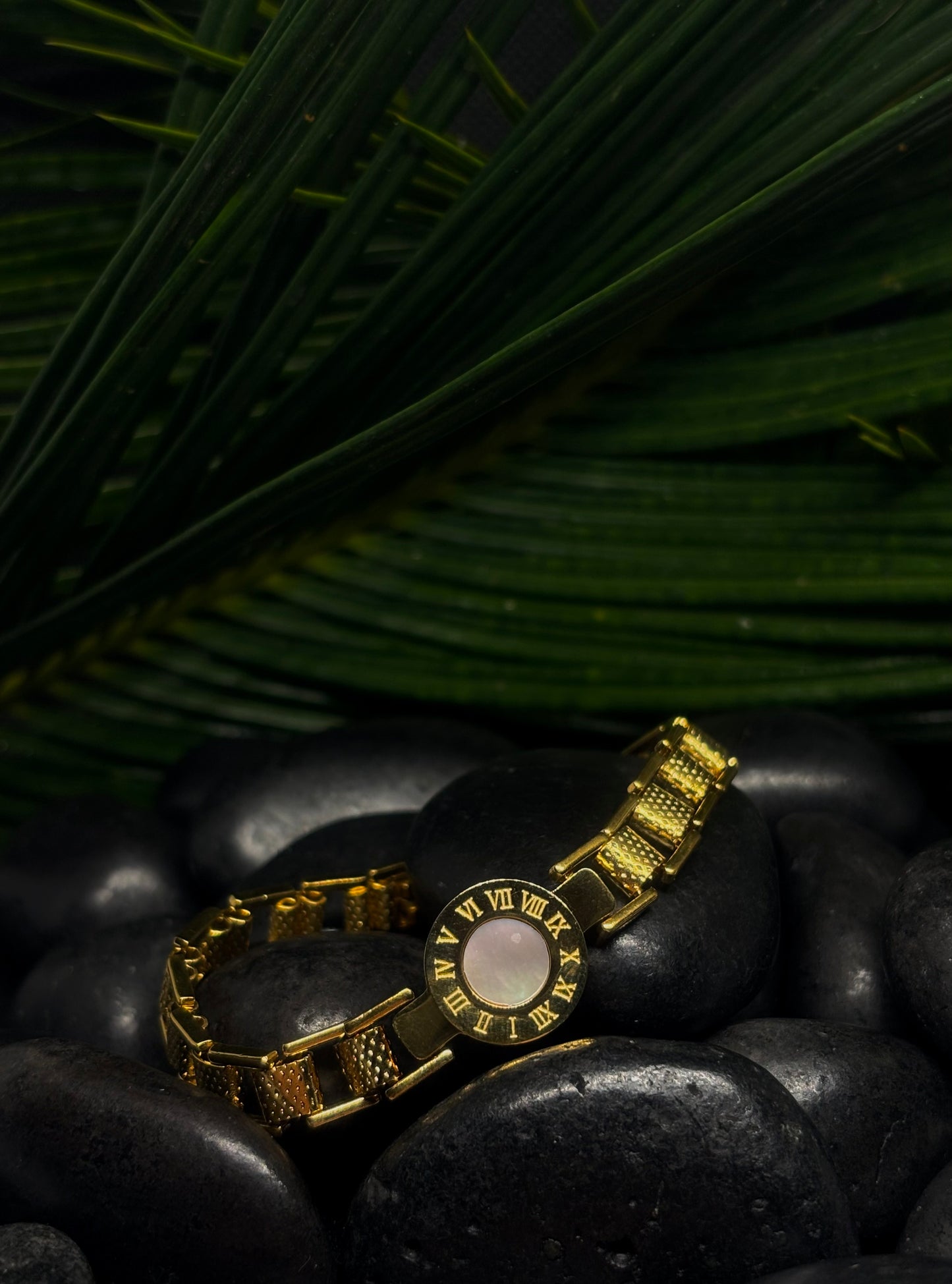 Discover the elegant design and exceptional durability of the Roman Num watch bracelet.
