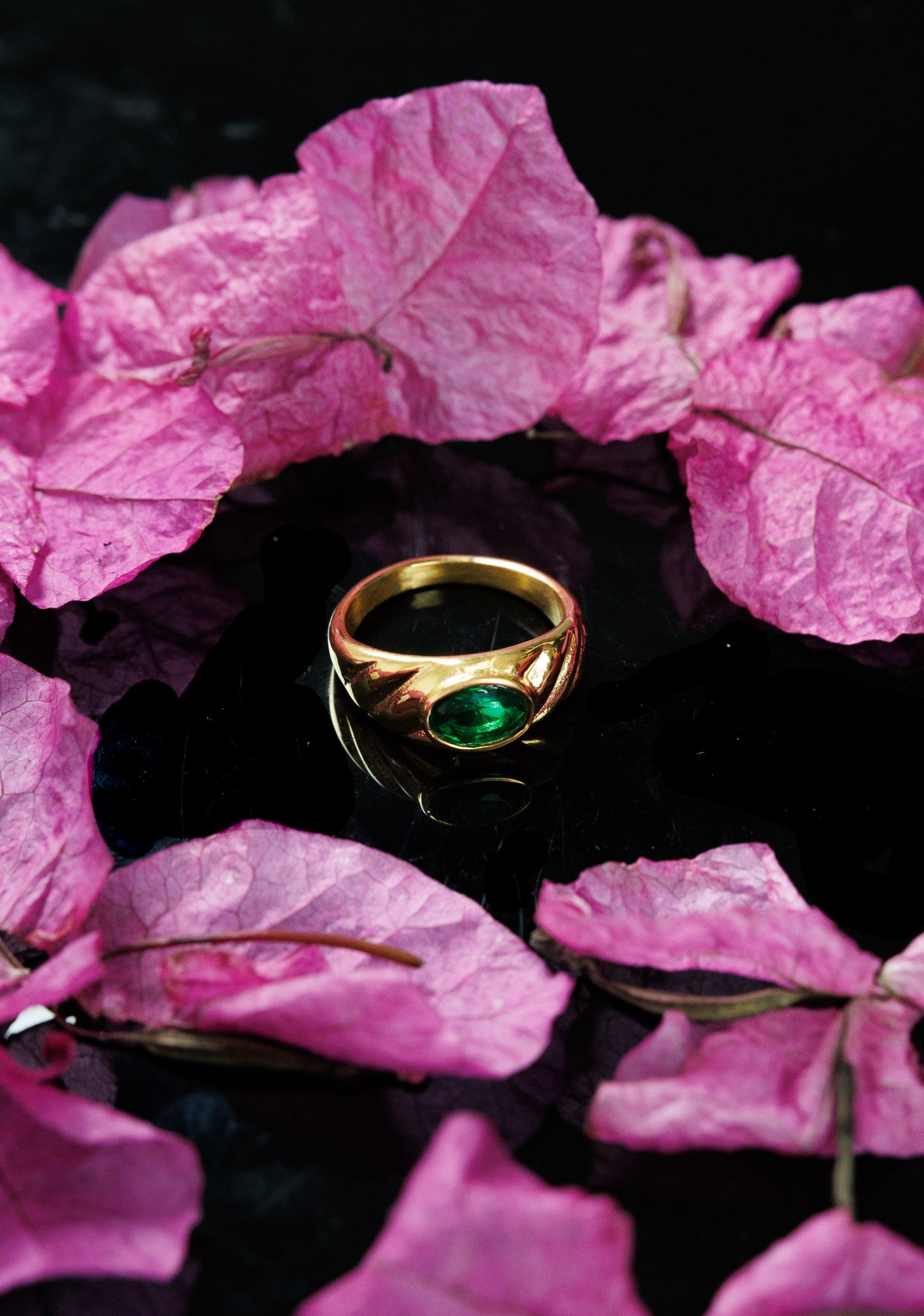 Style: 18K Gold Zircon Ring Size: 6/7/8