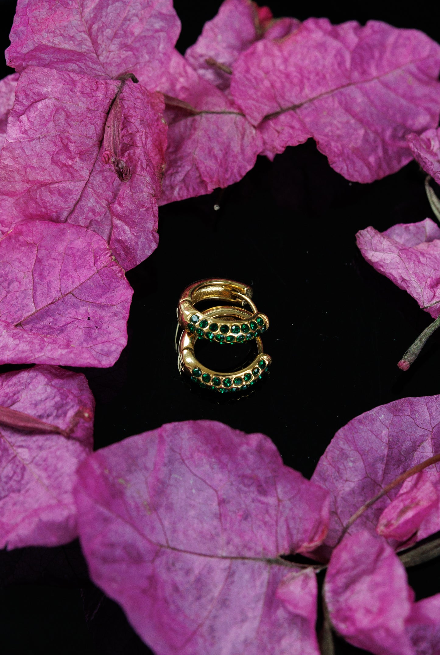 Zircon Loop ear-ring
